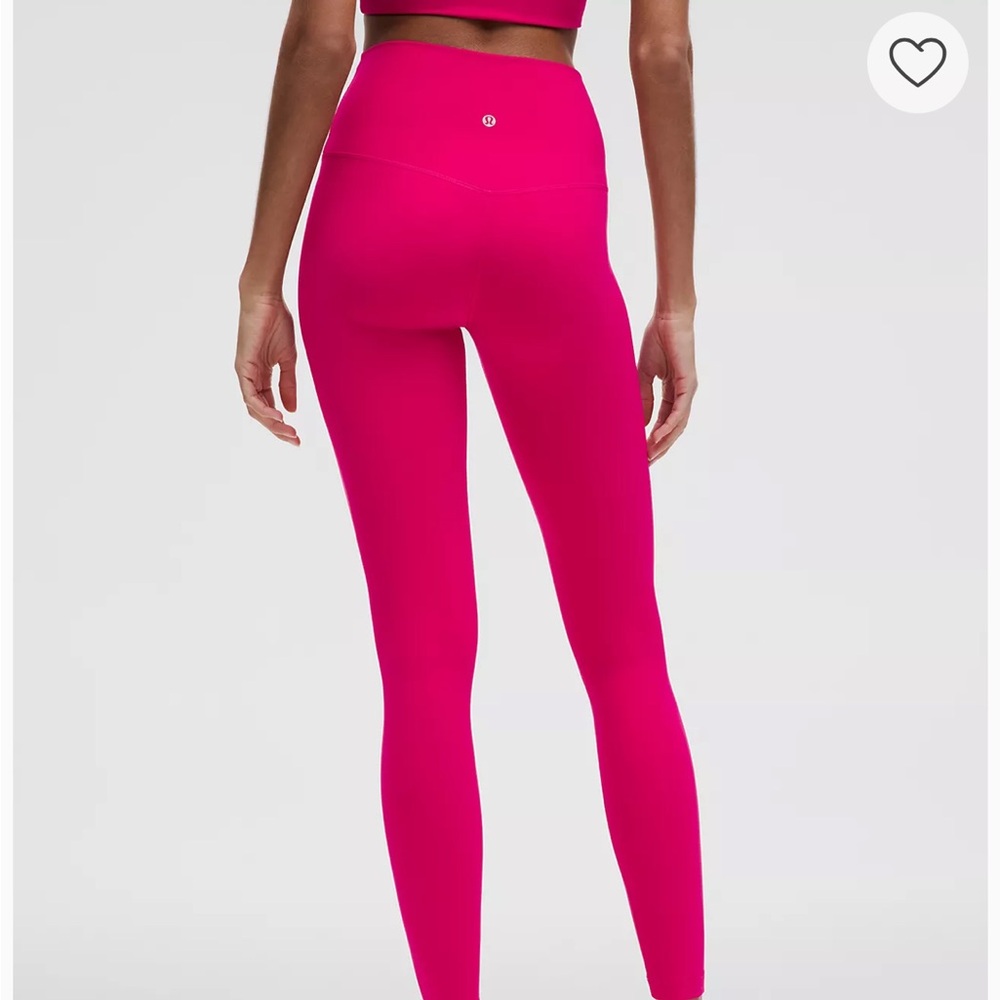 lululemon Align™ High-Rise Pant 28" (hot pink)
